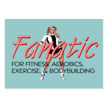 TOP Fitness Fanatic Business Card
