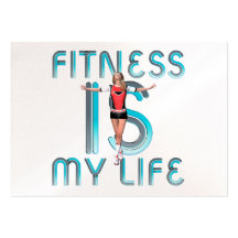TOP Fitness Is My Life Business Card