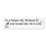 TOP Fitness Triple Play bumper stickers