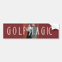 TOP Golf Couples Bumper Sticker