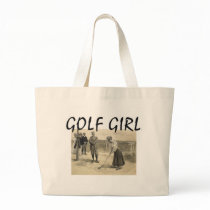 TOP Golf Girl Canvas Bags