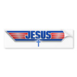 Top Gun Logo Jesus Christ Wingman Bumper Sticker bumper stickers