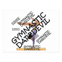 TOP Gymnastics Daredevil Post Cards