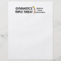 TOP Gymnastics Triple Threat Full Color Flyer