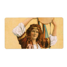 TOP Gypsy Custom Shipping Label
