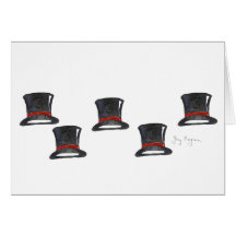 Top Hats Cards