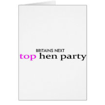 top hen party greeting cards