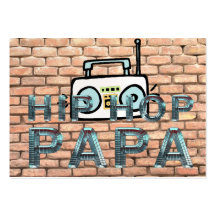 TOP Hip Hop Papa Business Card Template