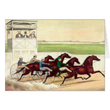 TOP Horse Racing Is My Life Card