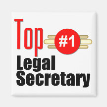 Top Legal Secretary Magnets