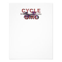 TOP Motorcycle Girl Custom Invite