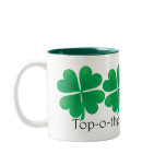 Top-o-the-Morning Shamrock Mug
