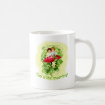 Top O the Morning Vintage Illustration Mugs