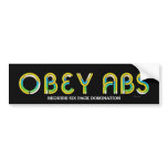 TOP Obey Abs bumper stickers