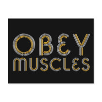 TOP Obey Muscles Post Card