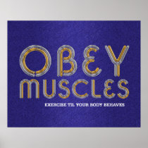 TOP Obey Muscles Posters