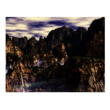 Top of the world Postcard