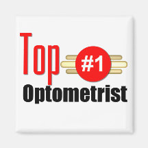 Top Optometrist Refrigerator Magnets