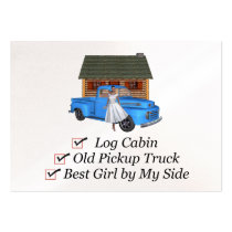 TOP Pickup Truck Business Card