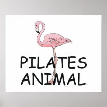 TOP Pilates Animal Poster