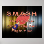 TOP Ping Pong Slogan posters