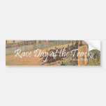 TOP Race Day at the Track Bumper Stickers