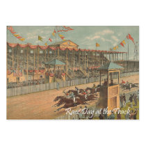 TOP Race Day at the Track Business Card Templates