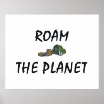 TOP Roam the Planet Print