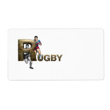 TOP Rugby Shipping Label