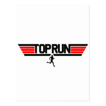 Top Run Tarjeta Postal