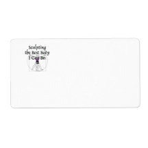 TOP Sculpting Best Body Shipping Label