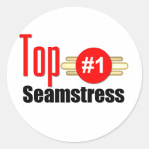Top Seamstress Sticker