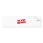 Top Secret Electrician Bumper Stickers