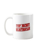 Top Secret Electrician mugs