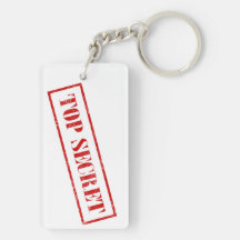 Top Secret Key Chain