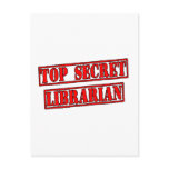Top Secret Librarian postcards