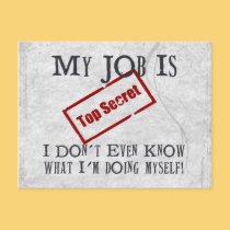 Top Secret! postcards