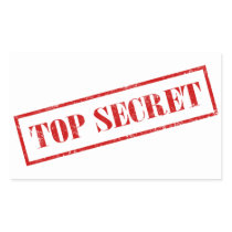Top Secret Stickers