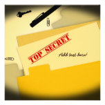 Top Secret - Surprise Party Invitation