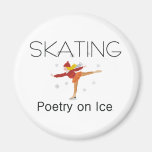 TOP Skating Poetry Refrigerator Magnets