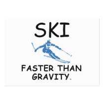 TOP Ski Faster Business Card Template