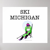 TOP Ski Michigan Print