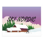 TOP Ski Nordic Postcard