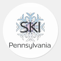 TOP Ski Pennsylvania Stickers