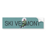 TOP Ski Vermont bumper stickers
