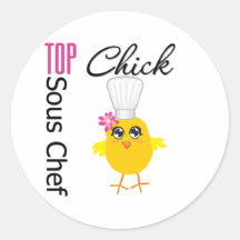 Top Sous Chef Stickers
