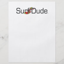 TOP Surf Dude Custom Flyer