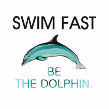 TOP Swim Dolphin Fast Photo Cut Outs