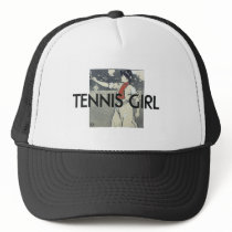 TOP Tennis Girl Trucker Hat
