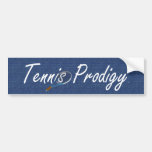 TOP Tennis Prodigy Bumper Stickers